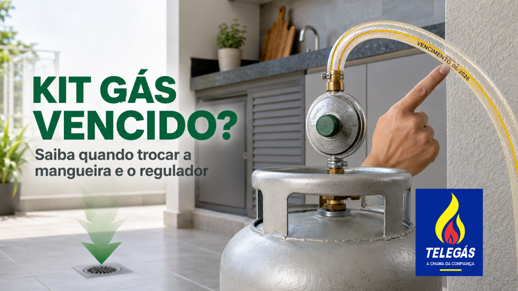 Kit gás vencido: quando trocar mangueira e regulador em Ribeirão Preto